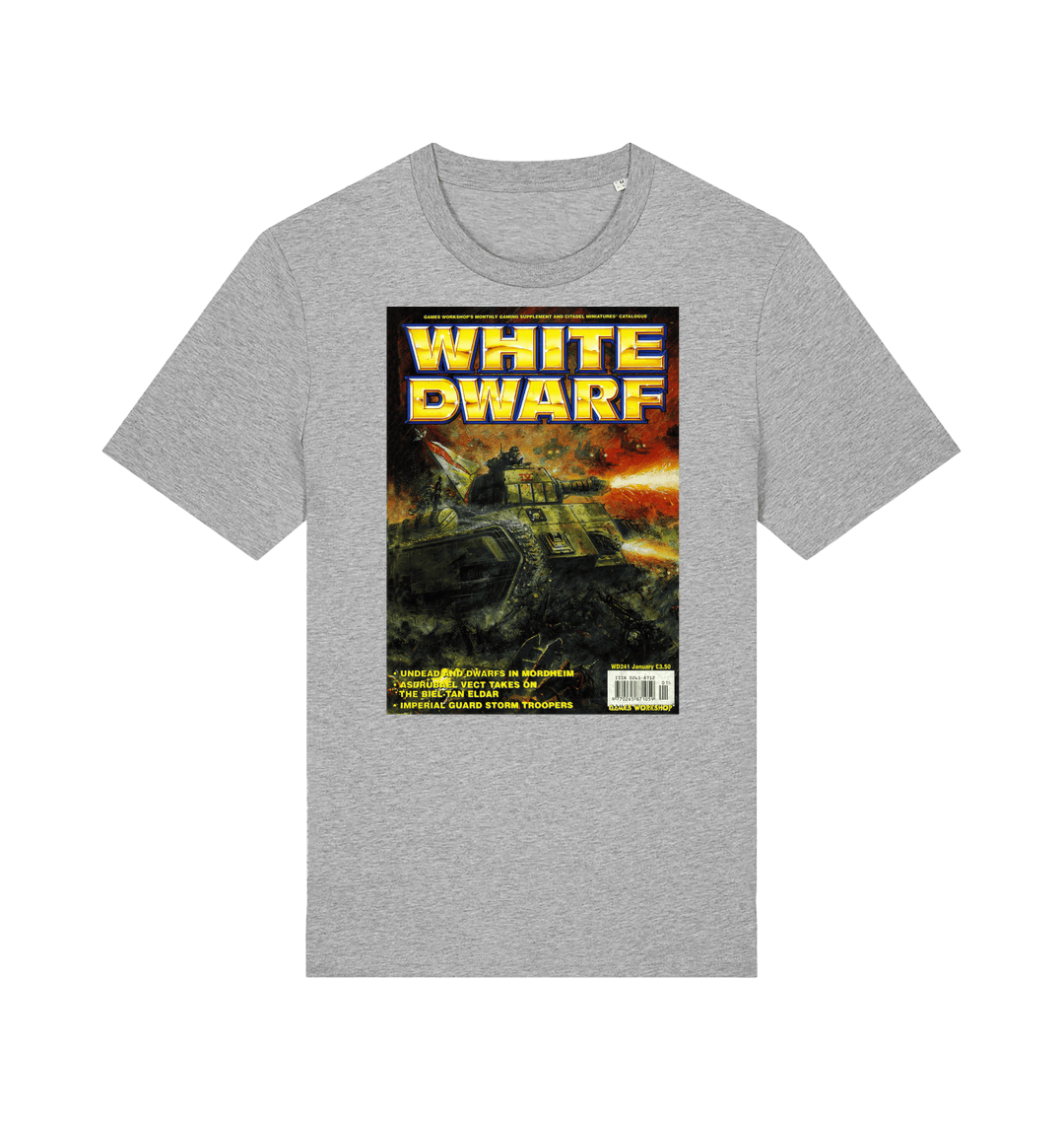 Heather Grey Printed T-shirt Front